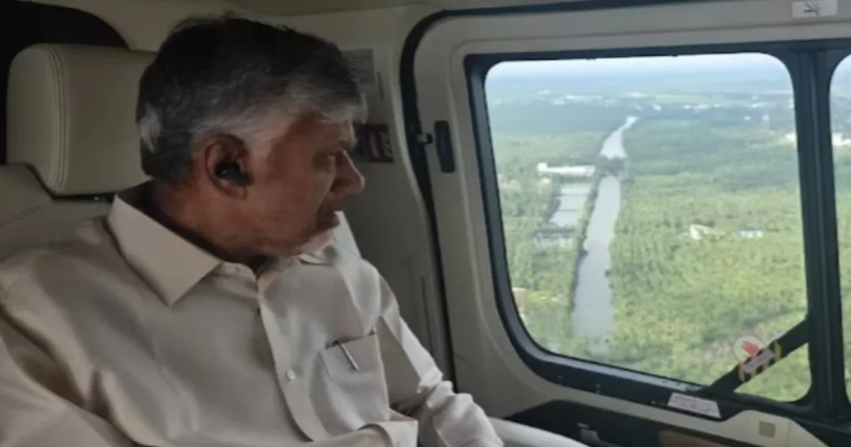 Andhra Pradesh Cyclone Damage Estimate Climbs to Rs 4,600 Crore, CM Naidu Surveys Affected Areas