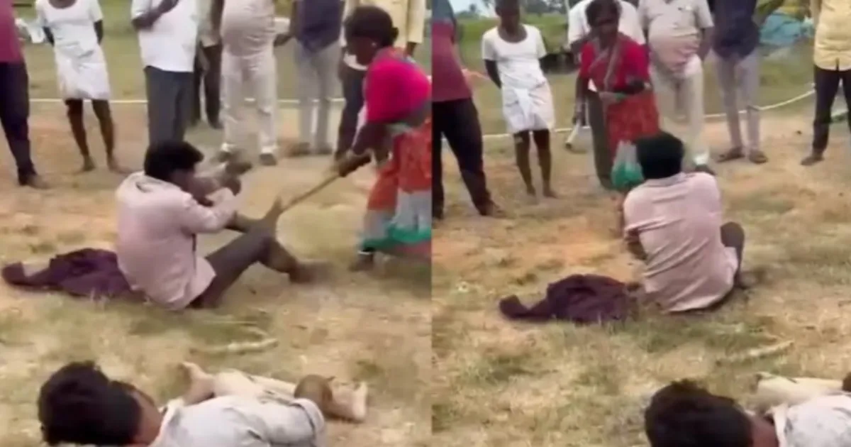 2 Men Attempt Chain Snatching in Telangana, Woman Fights Back With Sticks