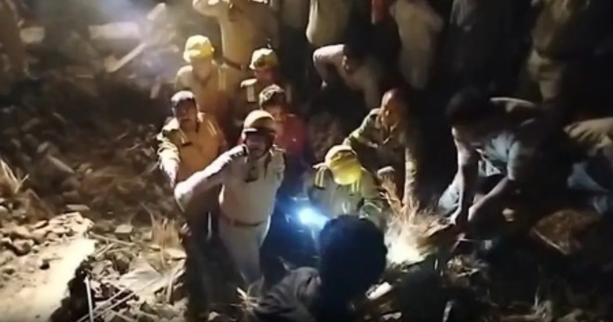 3 Rescued Safely After Under-Construction House Collapses in Bulandshahr