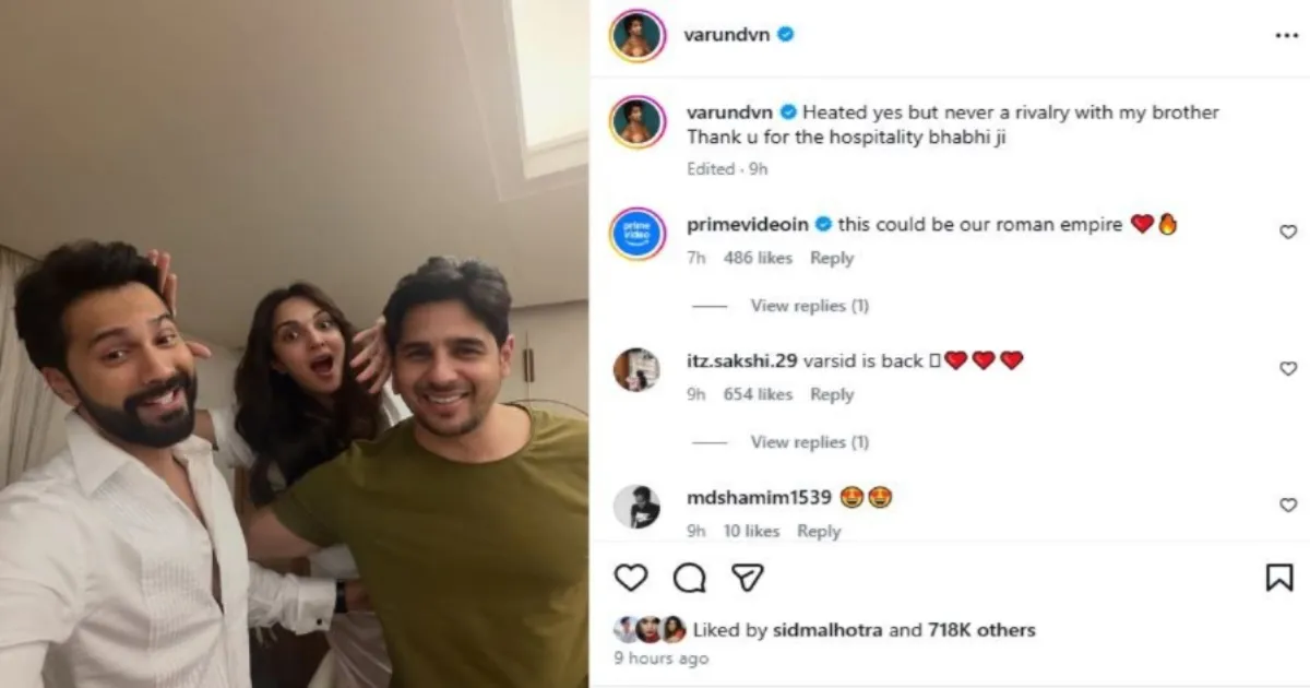 Varun Dhawan Rejects Rift Rumours With Sidharth Malhotra, Insists There Was Never A Rivalry