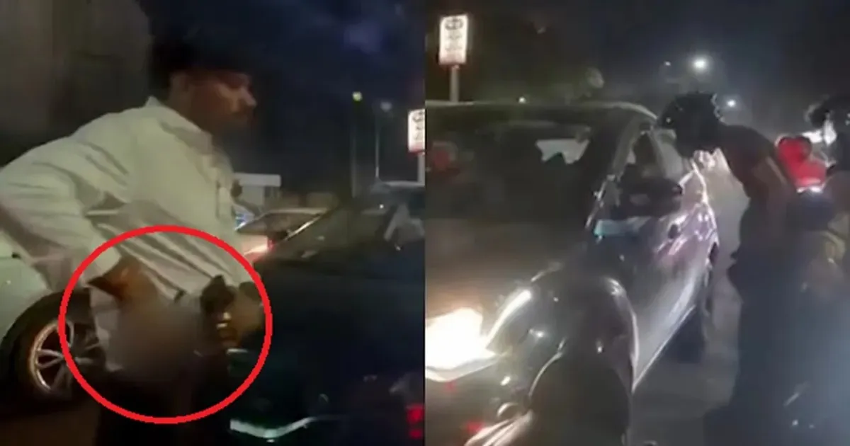 Bhopal Road Rage Escalates As Car Driver Pulls Pistol After Hitting Blogger's Bike