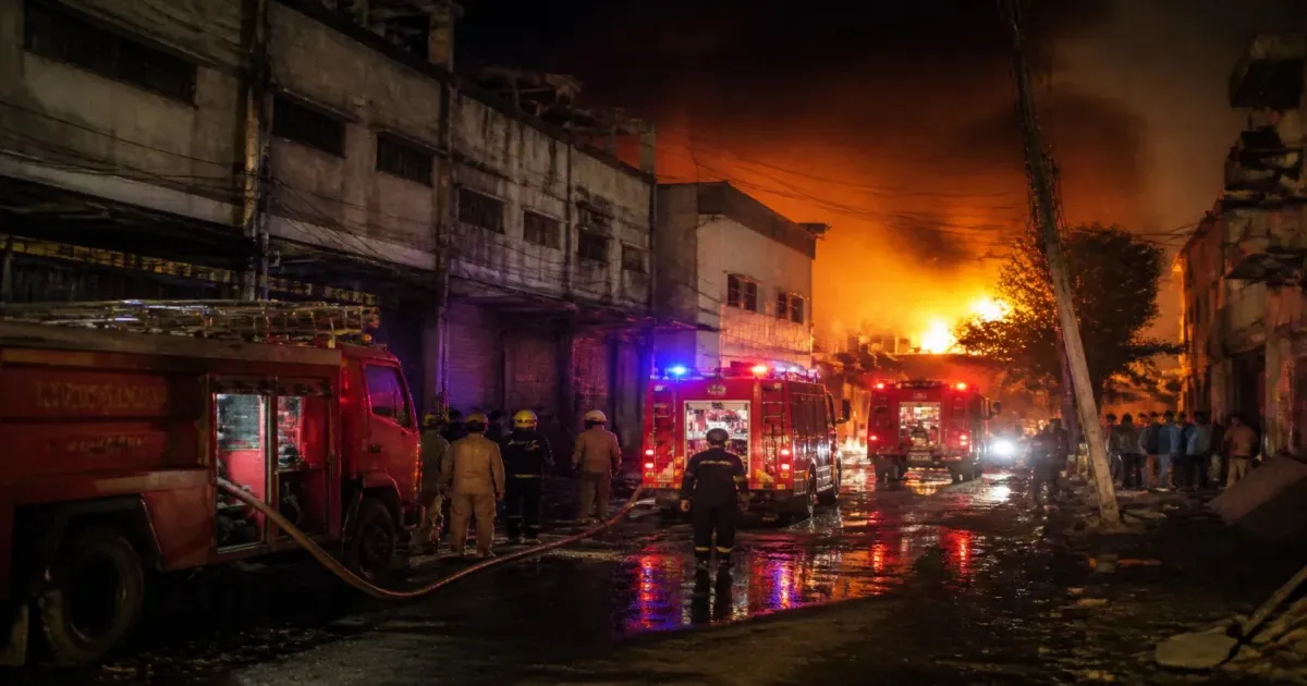 Delhi Shoe Manufacturing Unit Catches Fire, Leaving Four Dead And Two Others Injured
