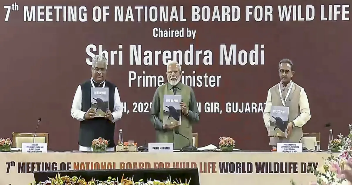 PM'S PRAISE FOR TRIBALS!! Rs 2,900 Crore Allocated for Project Lion