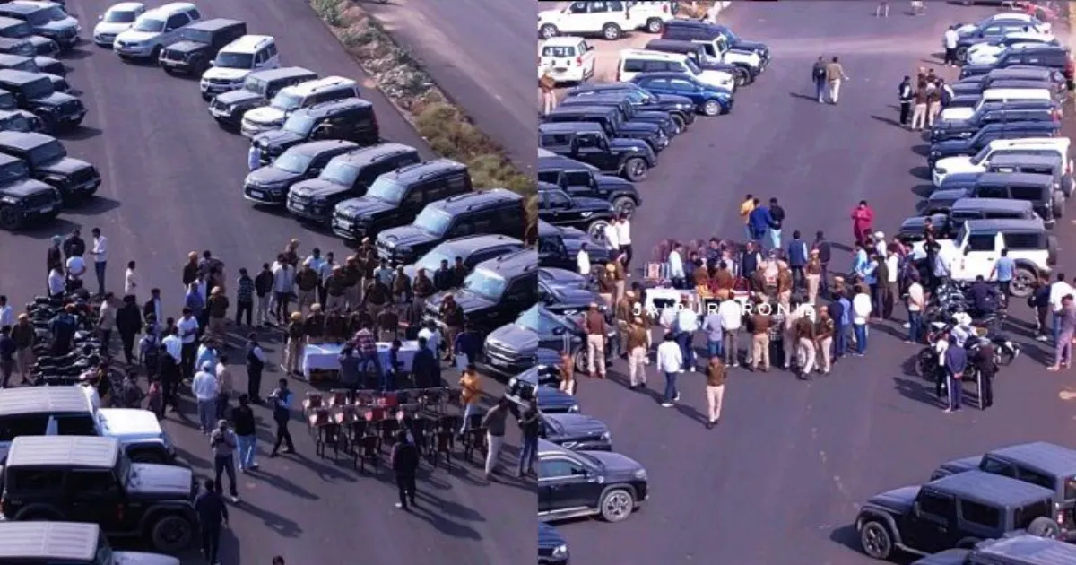 breakingnews-141-thars-scorpios-seized-in-jaipur-tint-clampdown