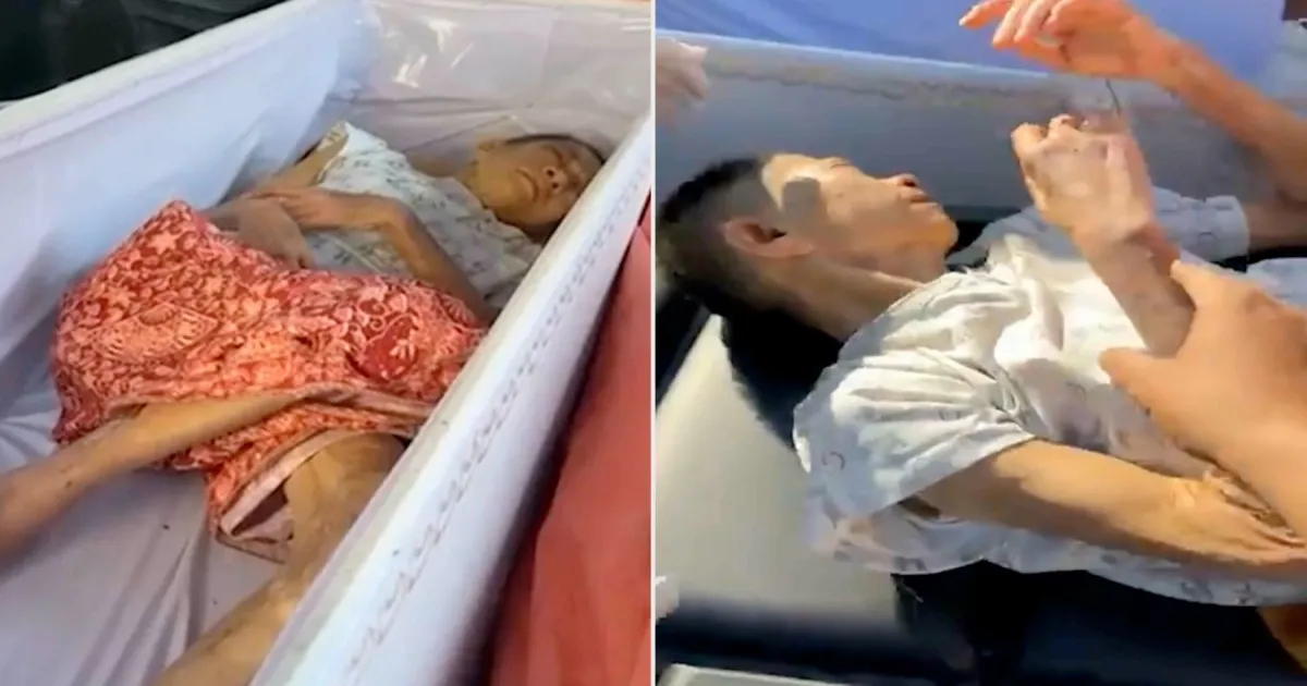 ‘Dead’ Thai Woman Found Alive After Knocking Inside Coffin at Temple