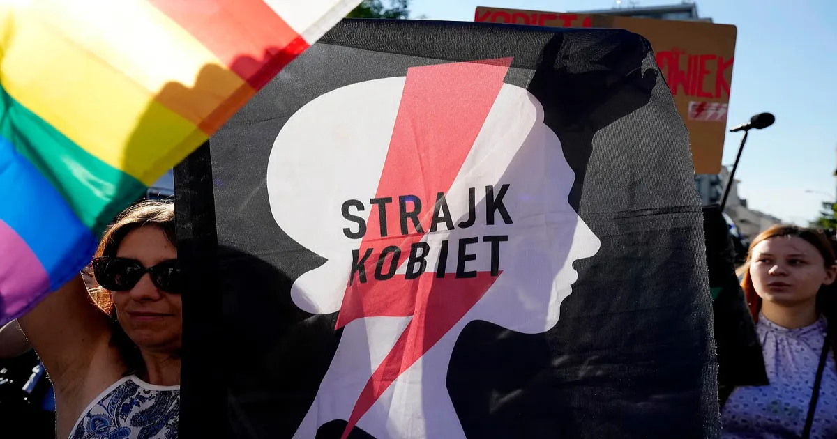 Women Across Poland Protest Restrictions, Demand Free And Legal Access To Abortion Services