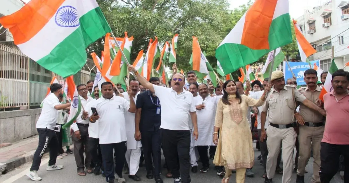 Delhi’s Massive Tiranga Yatra Ignites National Pride