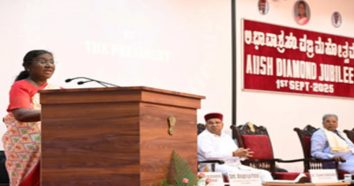 President Murmu: AI can Empower Speech and Hearing Disabled