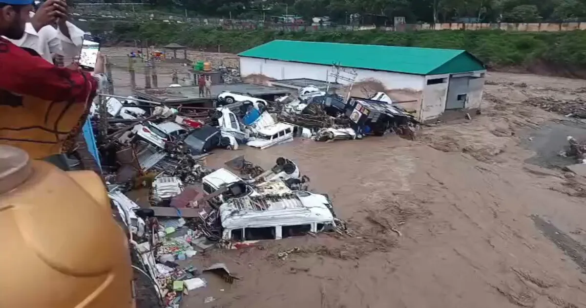 Jammu And Kashmir's Rajouri Hit By Flash Floods, Hundreds Moved To Safety