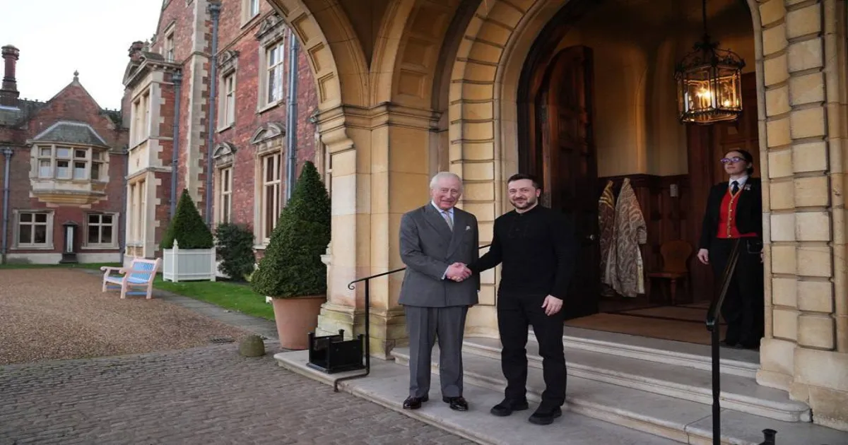 LONG LIVE THE KING!! Zelensky Meets King Charles at Sandringham